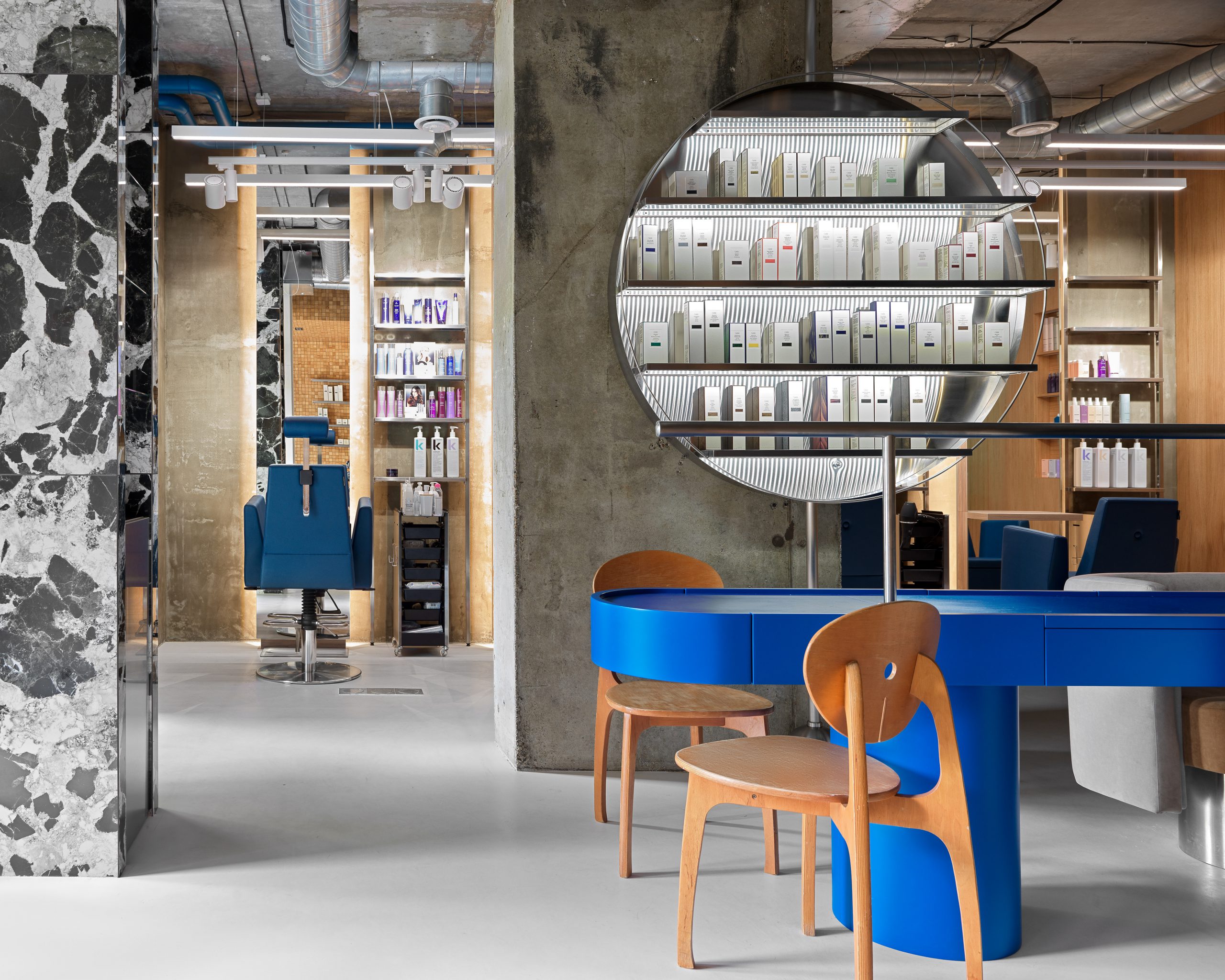 Kapsalon interieur